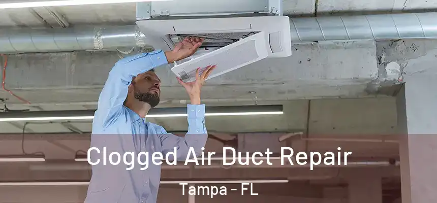  Clogged Air Duct Repair Tampa - FL