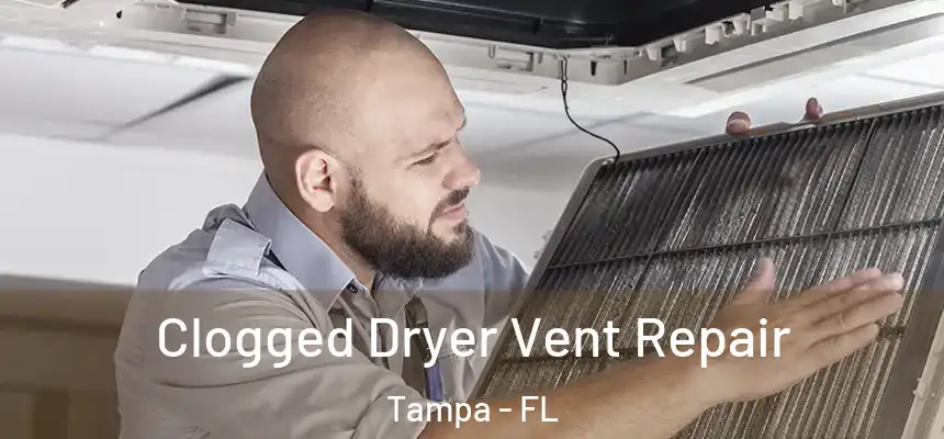  Clogged Dryer Vent Repair Tampa - FL